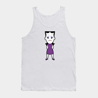 fun comic cartoon Tank Top